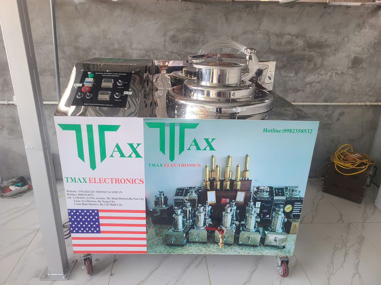 Máy Lão Hóa Rượu Tmax Electronics 50,75L