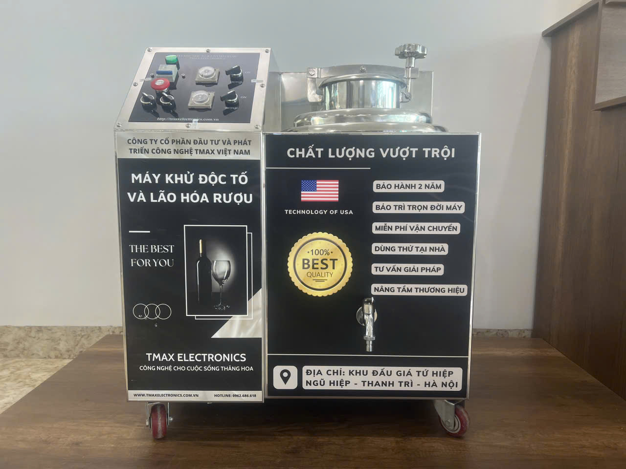 Máy Lão Hóa Rượu Tmax Electronics 40L